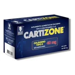 Cartizone Colágeno Tipo II 40MG C/60 Cápsulas