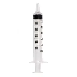 Seringa Hipodérmica 3ml Sem Agulha - SR