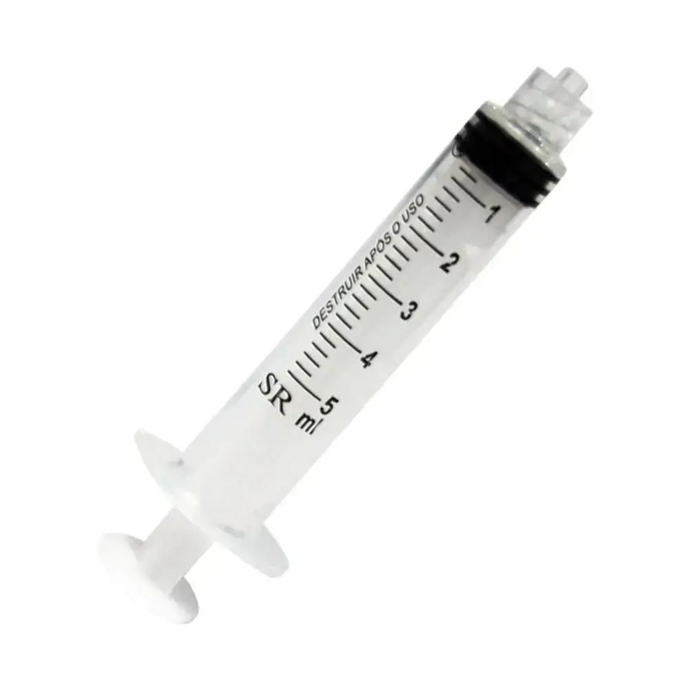 Seringa Sem Agulha Bico Luer Lock SR - Tam: 5ML