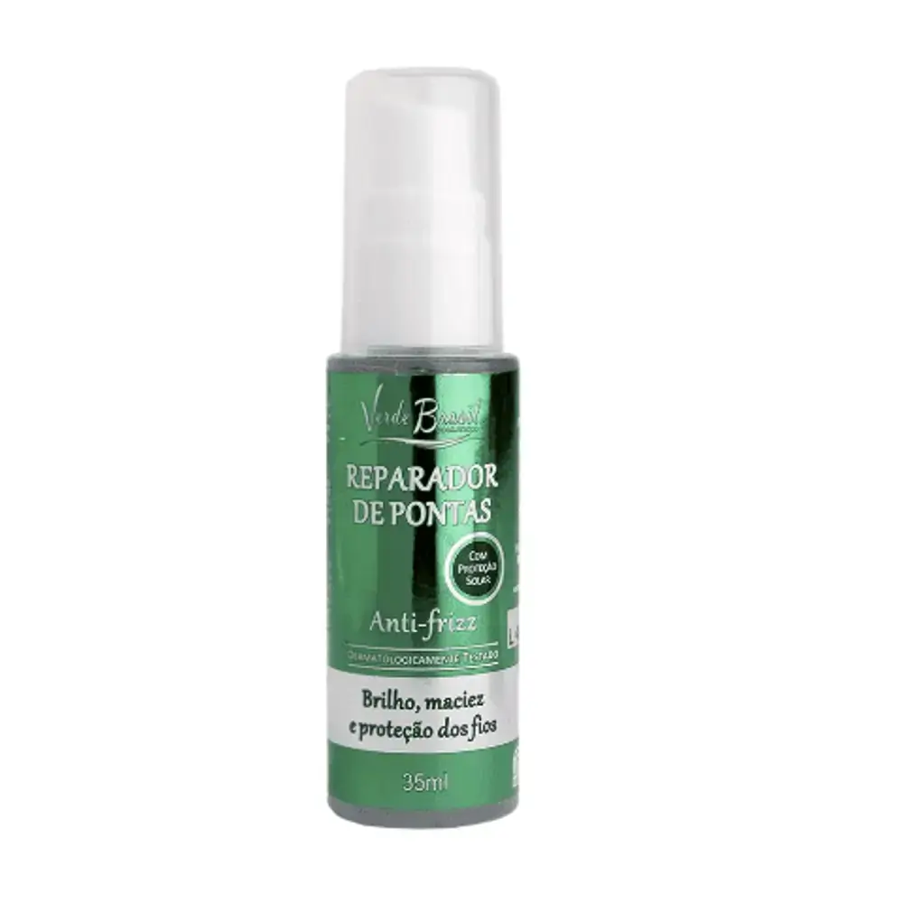 Reparador de Pontas Anti-frizz - Verde Brasil - 30ml - Reparador de Pontas Anti-Frizz - Verde Brasil