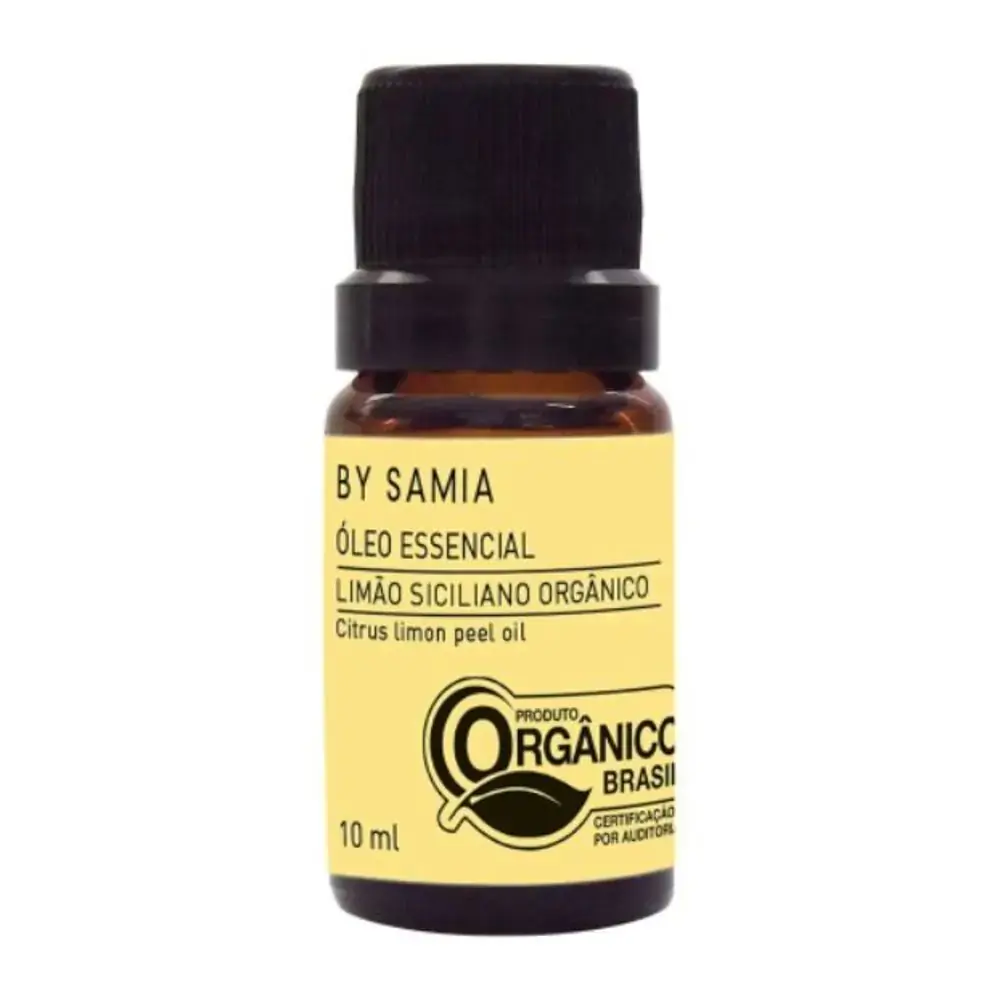 Óleo Essencial de Limão Siciliano Orgânico 10ml - By Samia