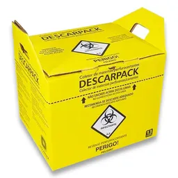 Coletor Pérfuante Cortante - Descarpack - Coletor Nr 13L Perfuante/Cortante - Descarpack