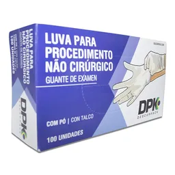 Luva De Procedimento Látex Com Pó - Descarpack - Luva De Procedimento Látex Com Pó P - Descarpack