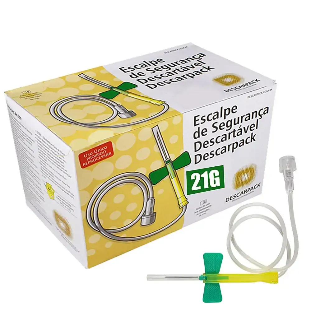 Scalp De Segurança 21G Descarpack - Unidade