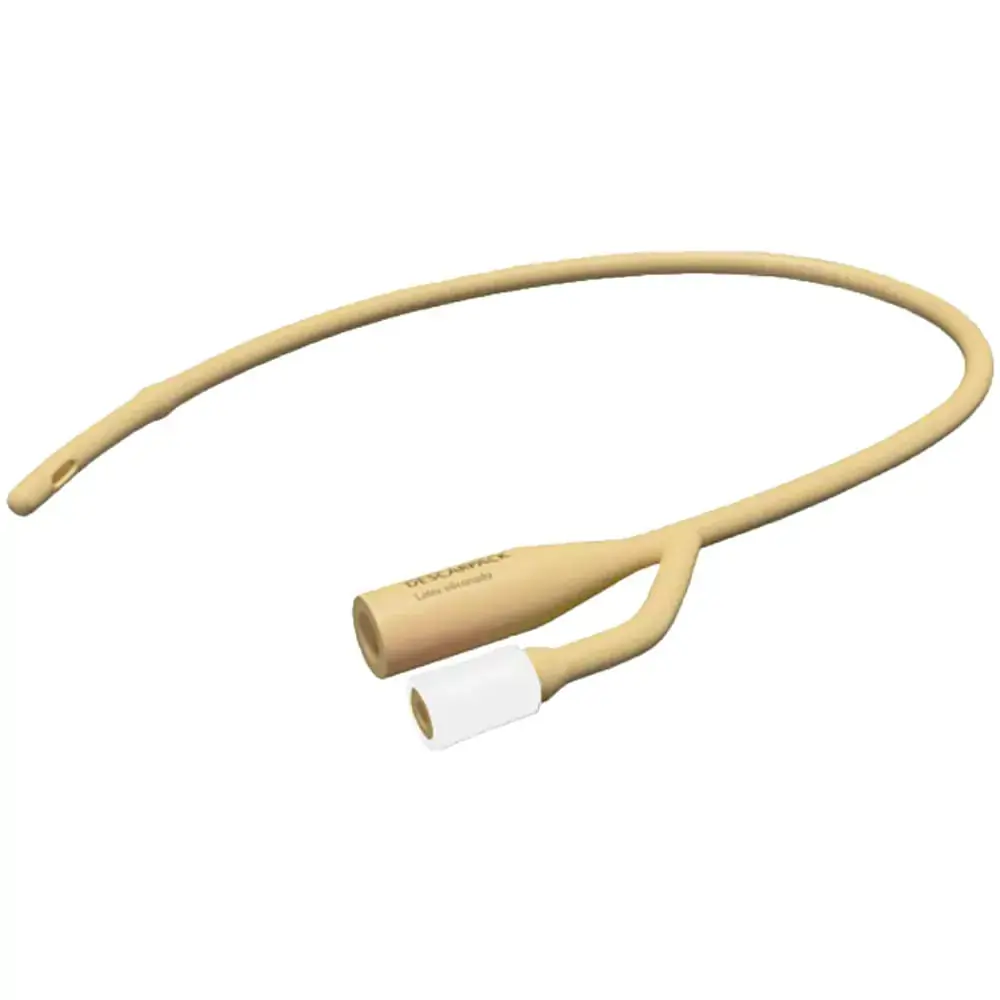 Sonda Foley 2 Vias Siliconizada (Fr)12 Descarpack - 5 -10 mL