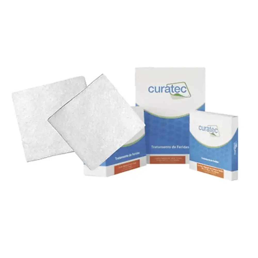 Curativo Alginato de Sódio e Cálcio 10x20cm - Curatec - Unidade