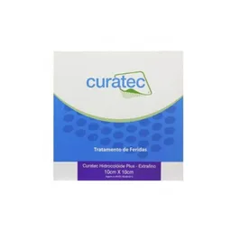 Curatec Hidrocolóide Plus  Extrafino  10x10cm Unidade - Extra Fino