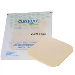 Curativo Hidrocolóide Standard Curatec - 20Cm X 20Cm