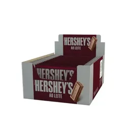 Chocolate sabor ao leite caixa com 18 unidades de 20g - Hershey s