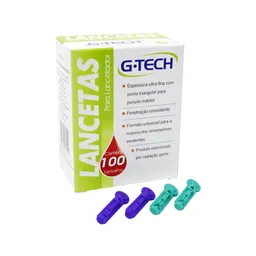 Lanceta 28G Para Lancetador - G-Tech