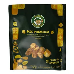Mix De Macadâmia, Amêndoa e Noz-Pecã Torrada E Glaceada Nutty Bavarian 30g