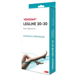 Panturrilha Legline 20-30MMHG C/ Ponteira - Cor: Sahara                     Tam: P