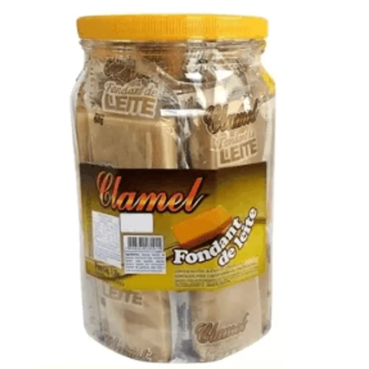 Fondant de leite pote com 20 unidades - Clamel