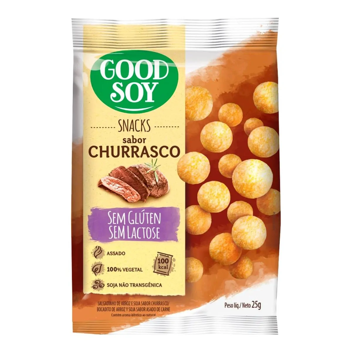Snack de Soja Good Soy Churrasco 25g