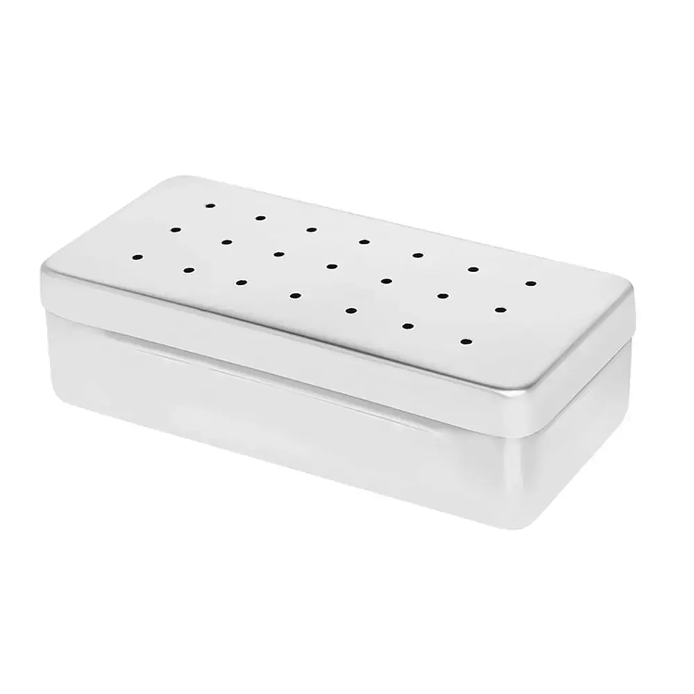 Estojo Inox Perfurado 18x8xx5cm - Fami