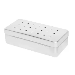Estojo Inox Perfurado 18x8xx5cm - Fami