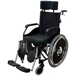 Cadeira de Rodas Jaguaribe Agile - 40cm (preto)