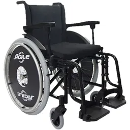 Cadeira De Rodas Agile - Preta - 40 - Jaguaribe