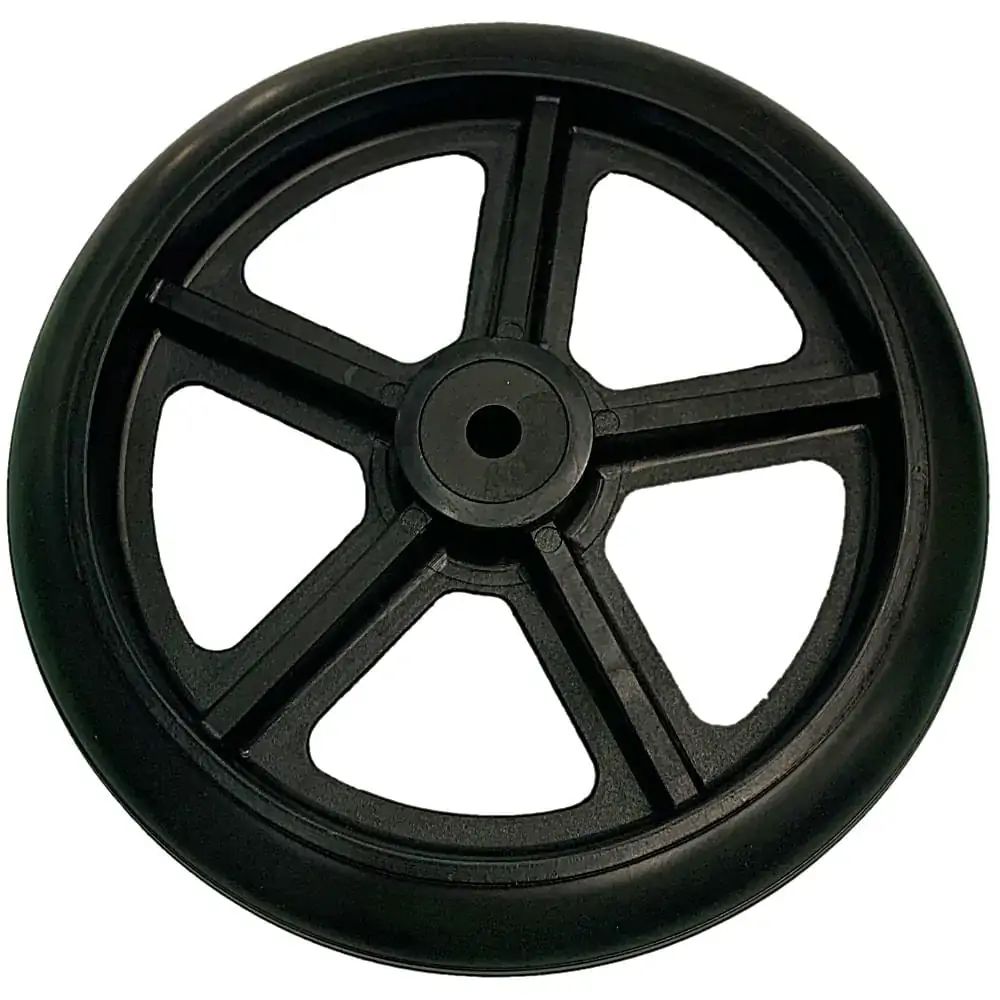 Roda com Pneu Maciço para Cadeira Jaguaribe Pop RI e BR - Aro 6 - Furo 8mm