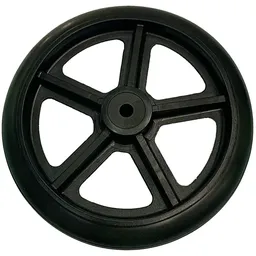 Roda com Pneu Maciço para Cadeira Jaguaribe Pop RI e BR - Aro 6 - Furo 8mm