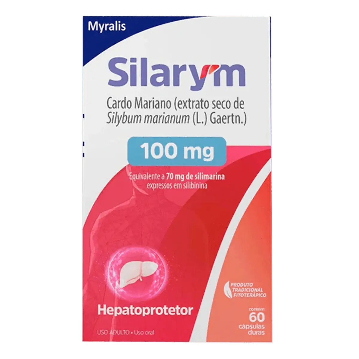 Silarym 100mg Myralis 60 Cápsulas Duras