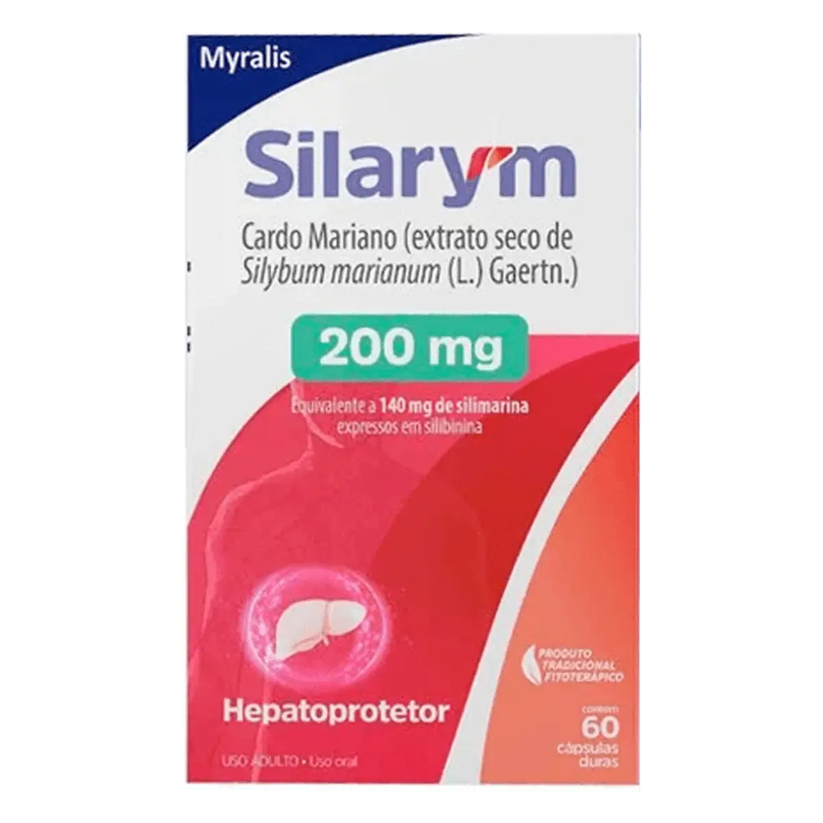 Silarym 200mg Myralis 60 Cápsulas Duras
