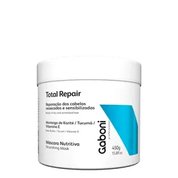 Máscara Capilar Reparação E Nutrição Intensa Total Repair Gaboni 450g