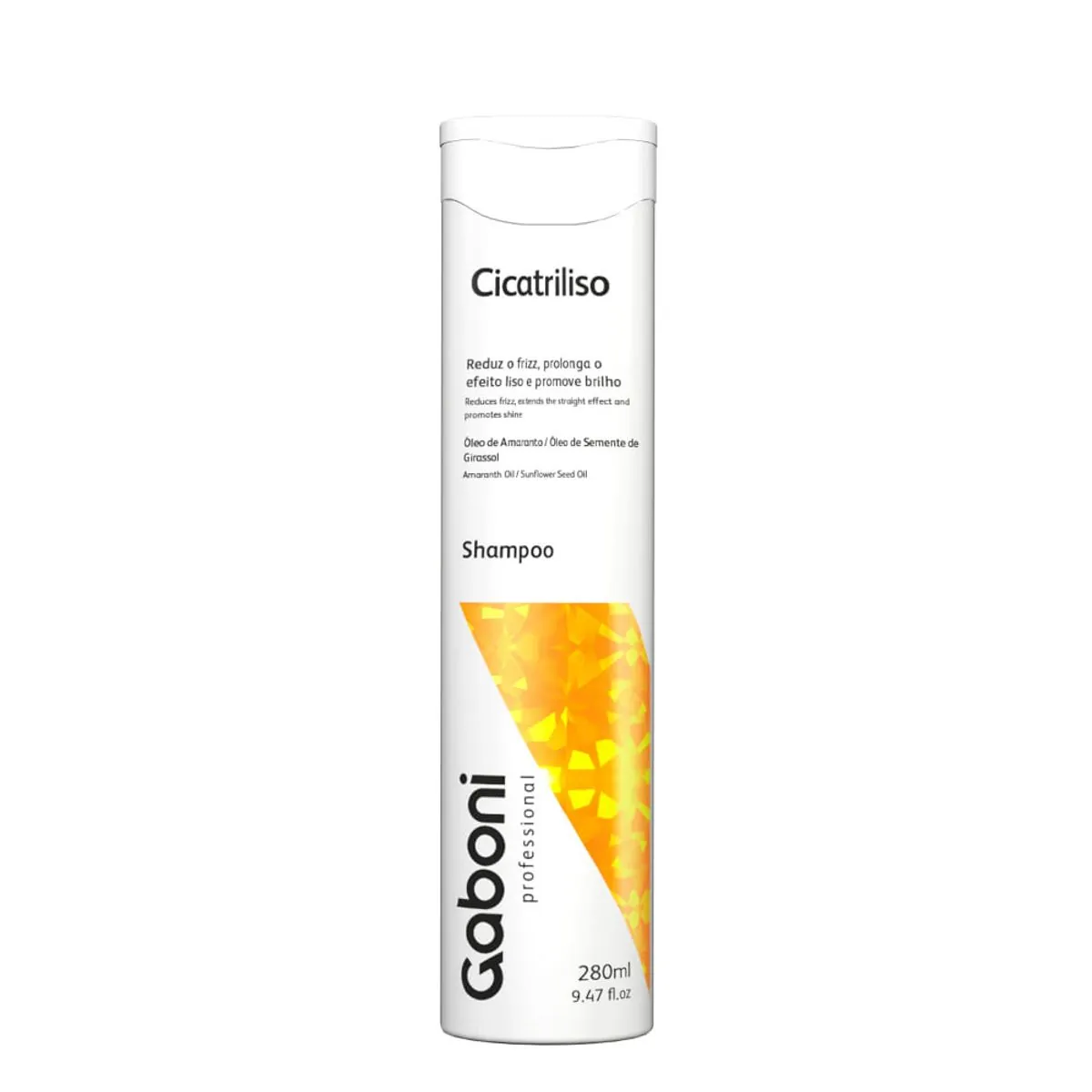 Shampoo Hidratante Pós Progressiva Cicatriliso Gaboni 280ml