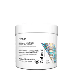 Máscara Capilar Umectante Cachos Gaboni 450g