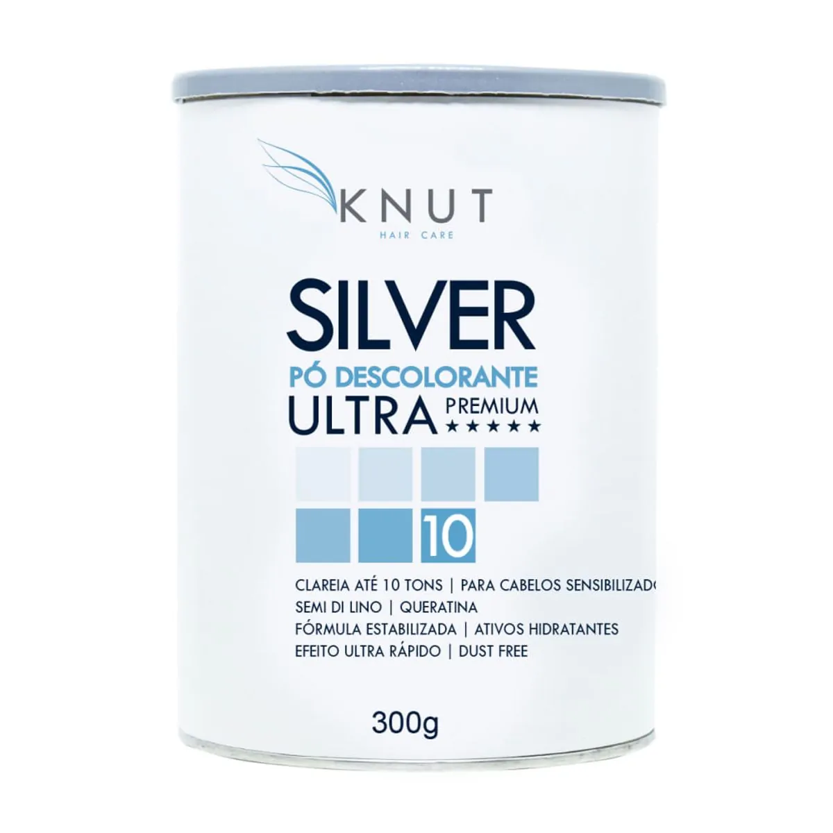 Descolorante Em Pó Ultra Silver Premium Knut 300g