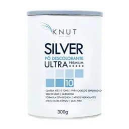 Descolorante Em Pó Ultra Silver Premium Knut 300g