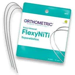Flexy Niti Super-Elastic Arch Wire Upper - Orthometric - Flexy Niti Super-Elastic Arch Wire 0,018X0,