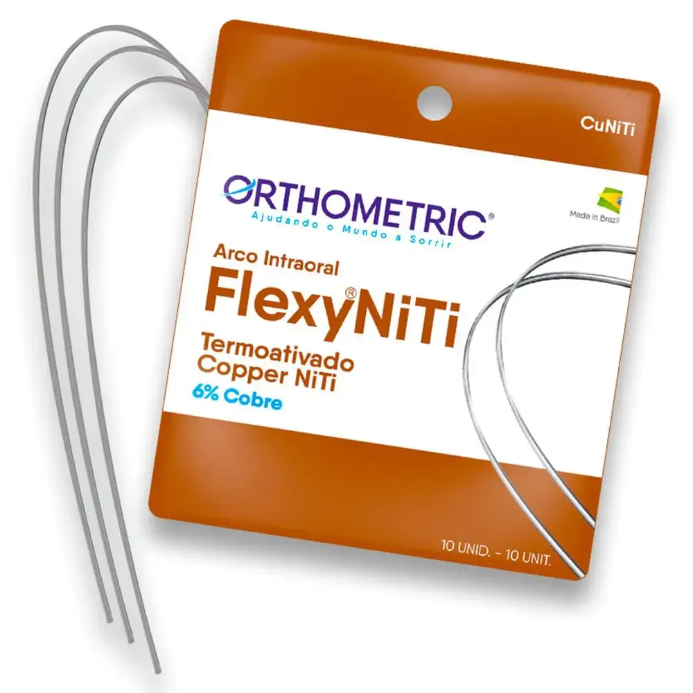 Flexy Niti Copper Alx Arch Wire Upper - Orthometric - Flexy Niti Copper Alx Arch Wire 0,016X0,022 Up