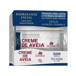 Hidratante Facial Creme de Aveia Suave 50g - Davene
