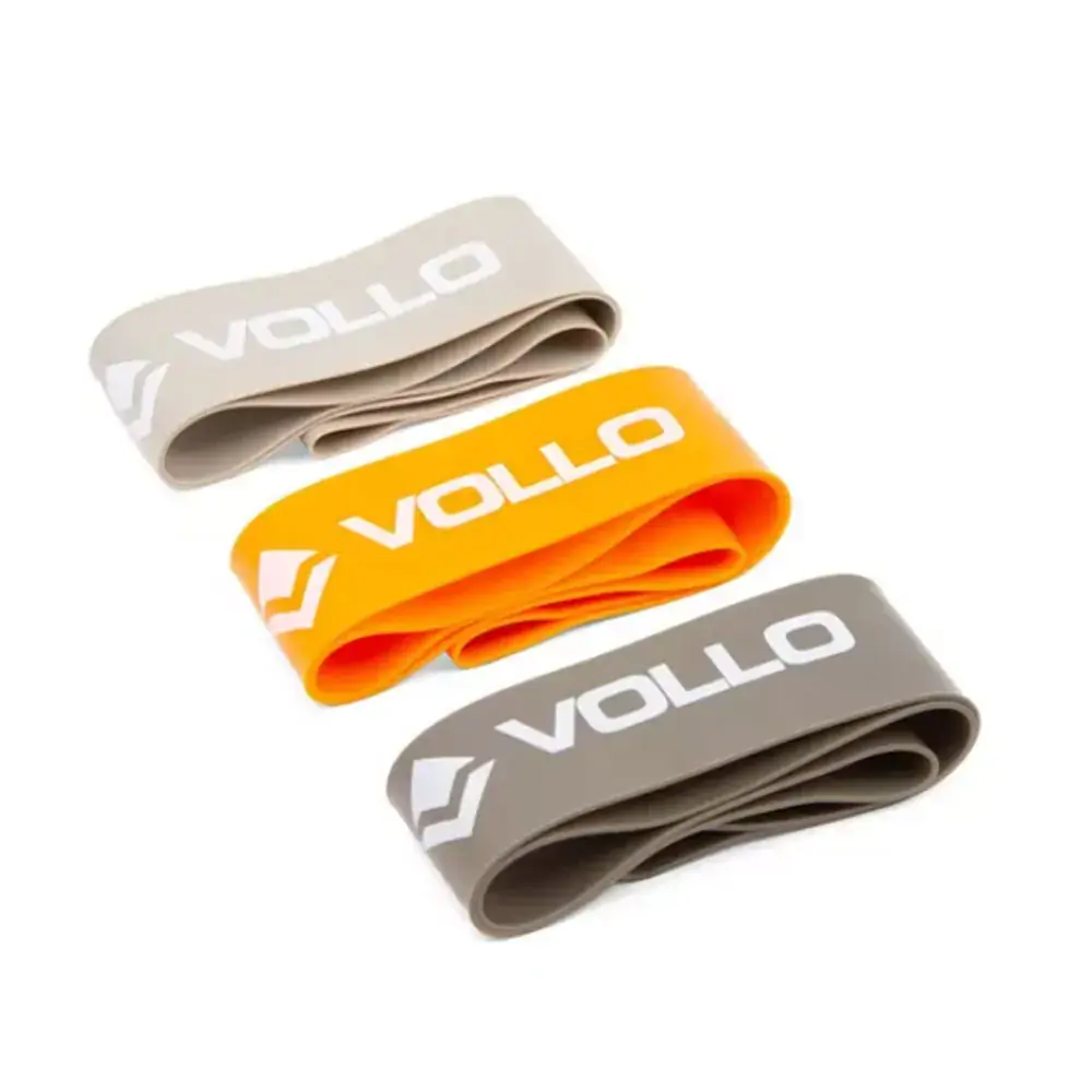 Conjunto de 3 Faixas Elasticas de Exercicio Vollo