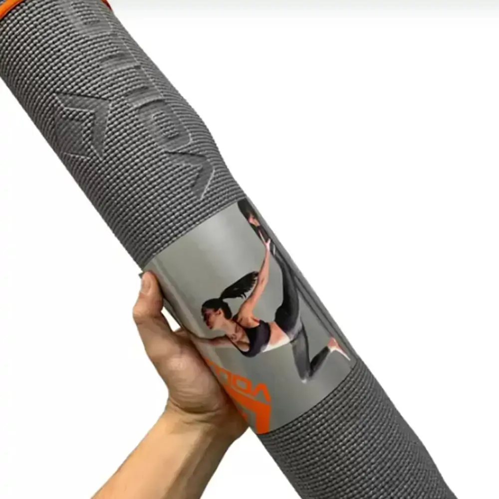 Tapete de Yoga Vollo Cinza