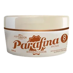 Parafina Bronze FPS8 - Creme Bronzeador 120g
