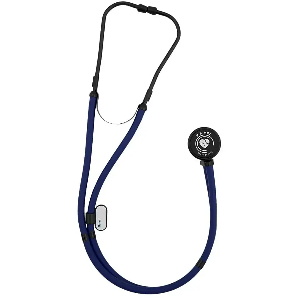 Estetoscópio Rappaport P.A. Med Linha Black Est509 - Azul Black