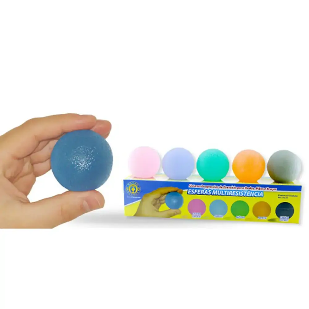 Esfera Multiresistência - Nível Suave - Azul - Fisiopauher