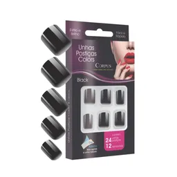 Unhas Postiças Colors Corpus Black Corpus