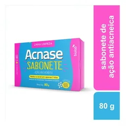 Sabonete em Barra Facial Acnase Ação Antiacnéica 80g