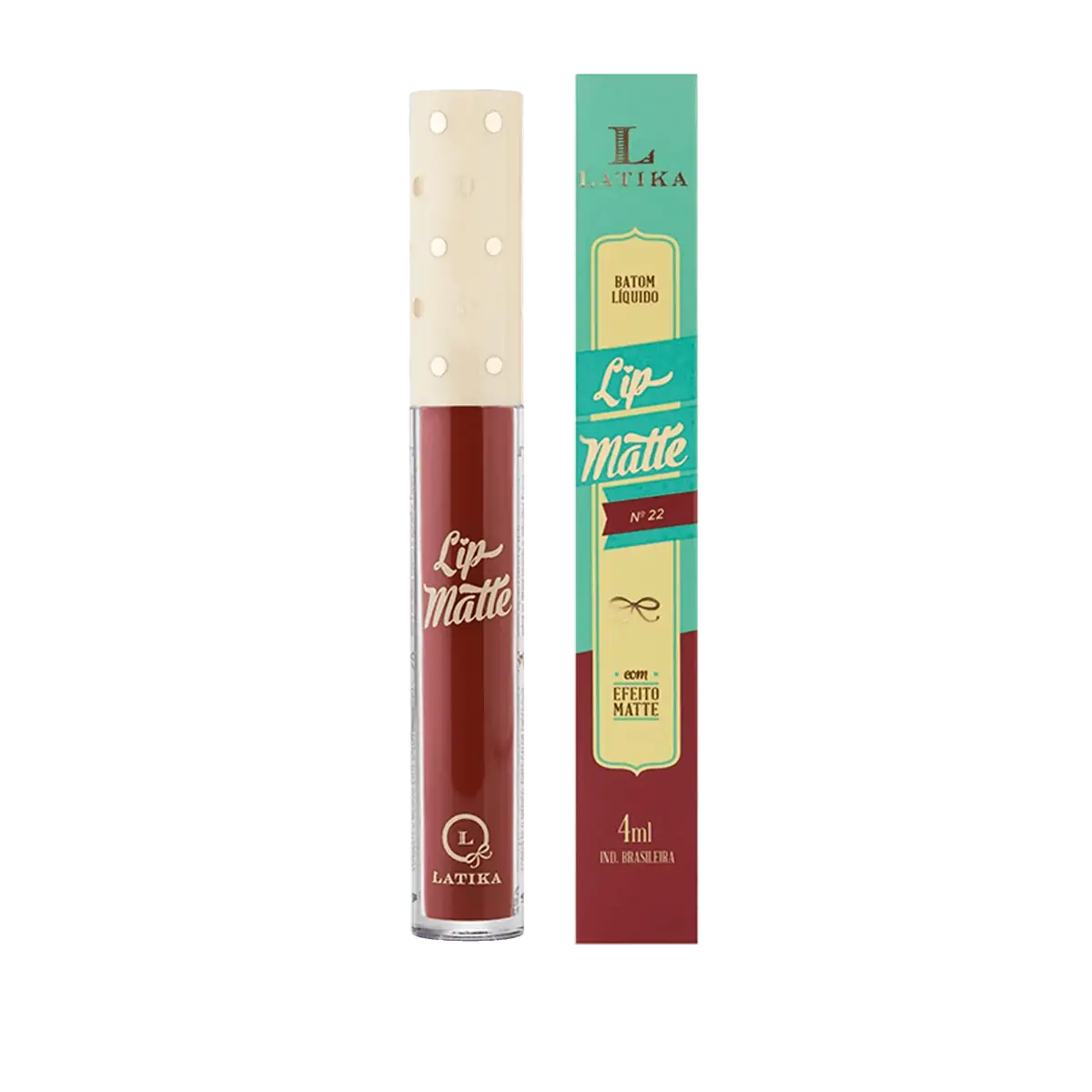 Latika Lip Matte - Batom Líquido - N°22