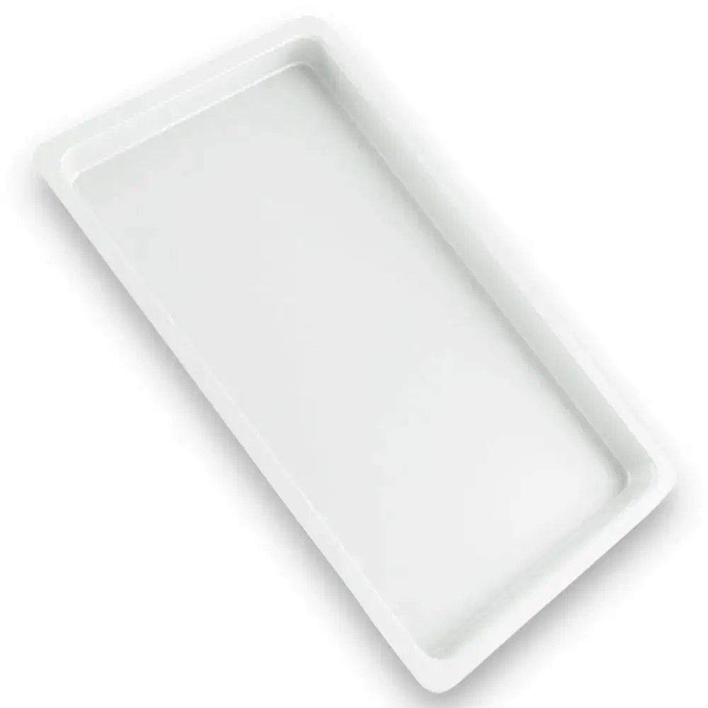 Bandeja Plástica Autoclavável 22x09x1,5cm - Maquira - Bandeja Plástica Autoclavável Branca 22x09x1,5