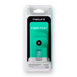 Pino Fibra De Vidro Fiber Post Com 5 Pinos - Maquira - Pino Fibra De Vidro Fiber Post Nº 2 Com 5 Pin