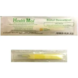 Bisturi Descartável Health Med - Nr 10