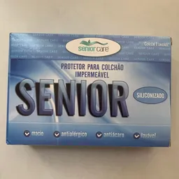 Protetor Solteiro Caixa De Ovo Pvc Com Ziper -  Bege - Senior Care Protetor Solteiro Caixa De Ovo - 