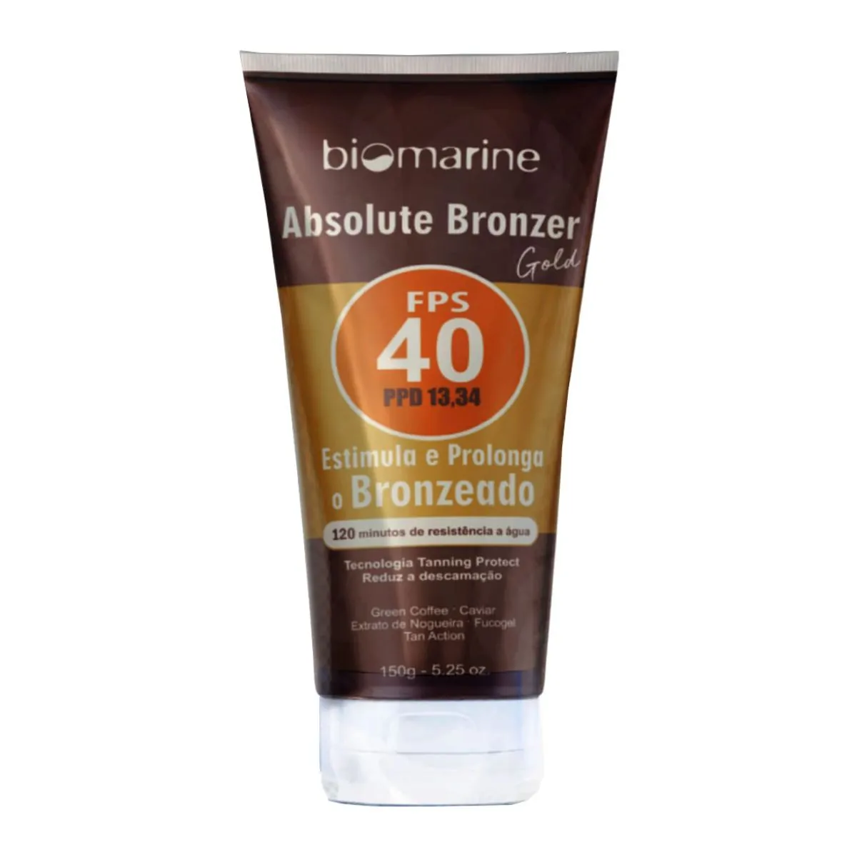 Biomarine Bronzeador Sun Marine FPS 40 Absolute Bronze 150g