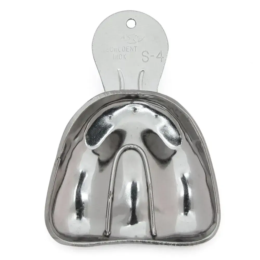 Moldeira Avulsa Lisa Adulto Inox S-4 - Tecnodent