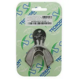 Moldeira Avulsa Lisa Adulto Inox I-2 Dentado - Tecnodent