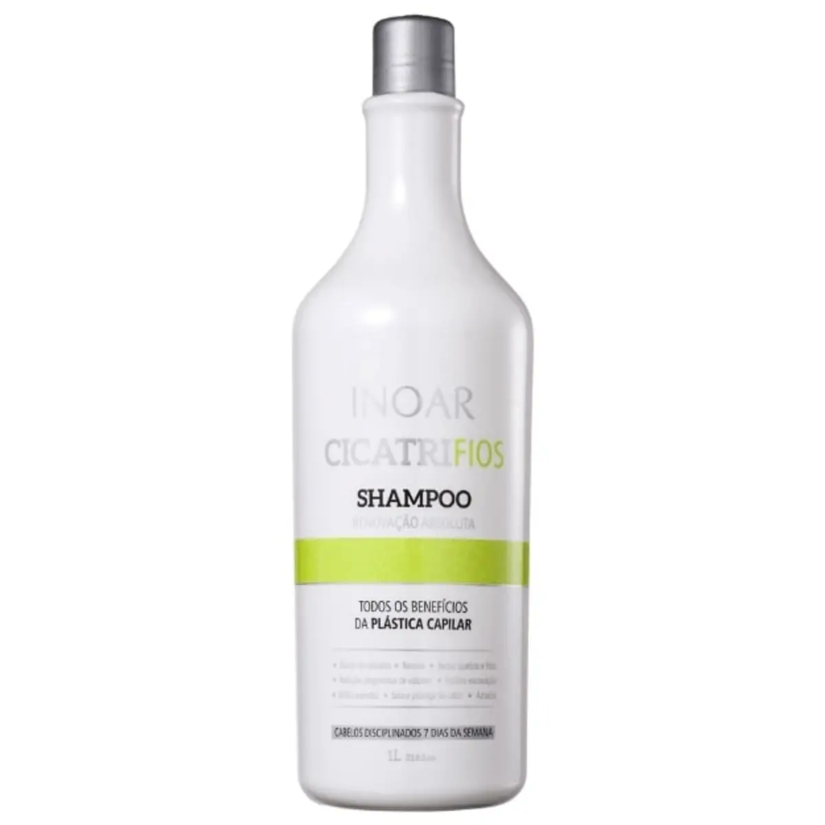 Shampoo Inoar Cicatrifios 1000ml - Hidratação E Reconstrução Para Cabelos Danificados. - Shampoo Cic